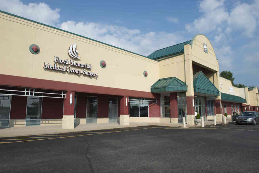 Physical Therapy Office in New Albany Baptist Health