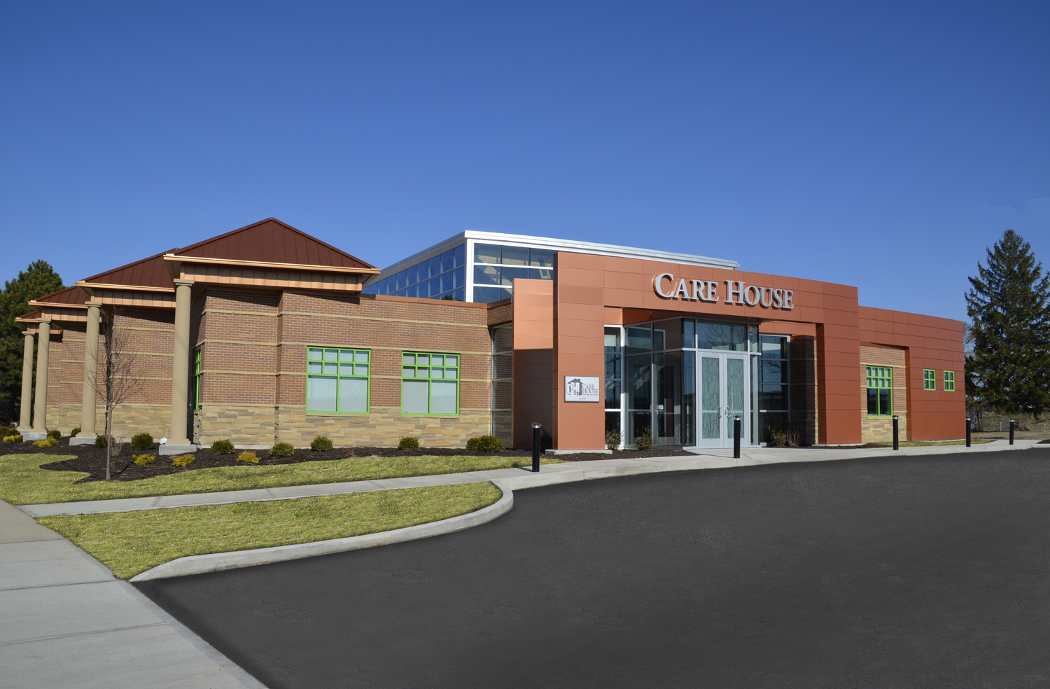 exterior view of CARE House building